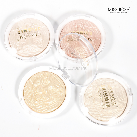 Miss Rose 3D Shimmer Highlighter | Miss Rose Com Pk | Official Store In Pakistan | 100% Authentic Makeup Products