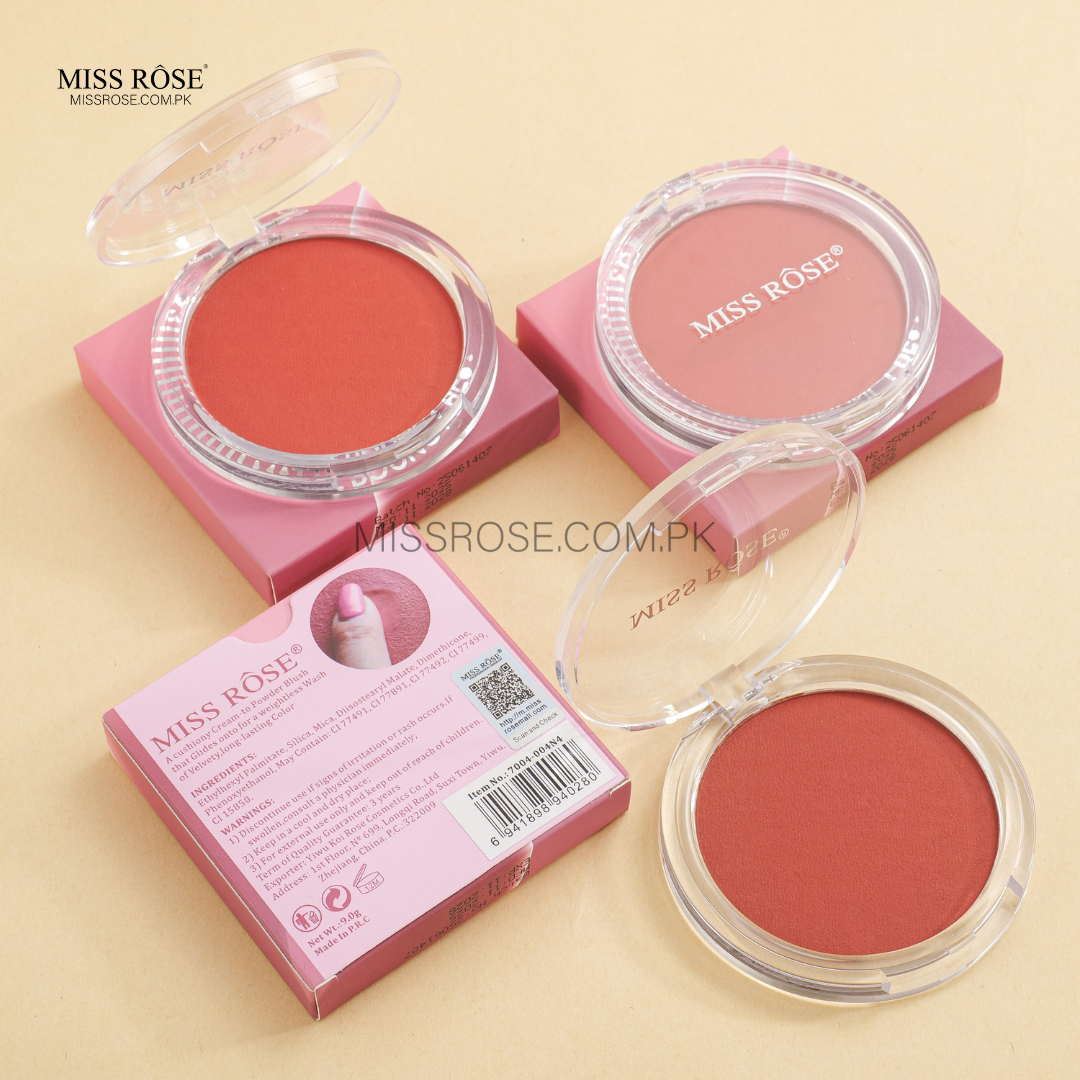 Miss Rose Matte Bouncy blush - Miss Rose Com Pk