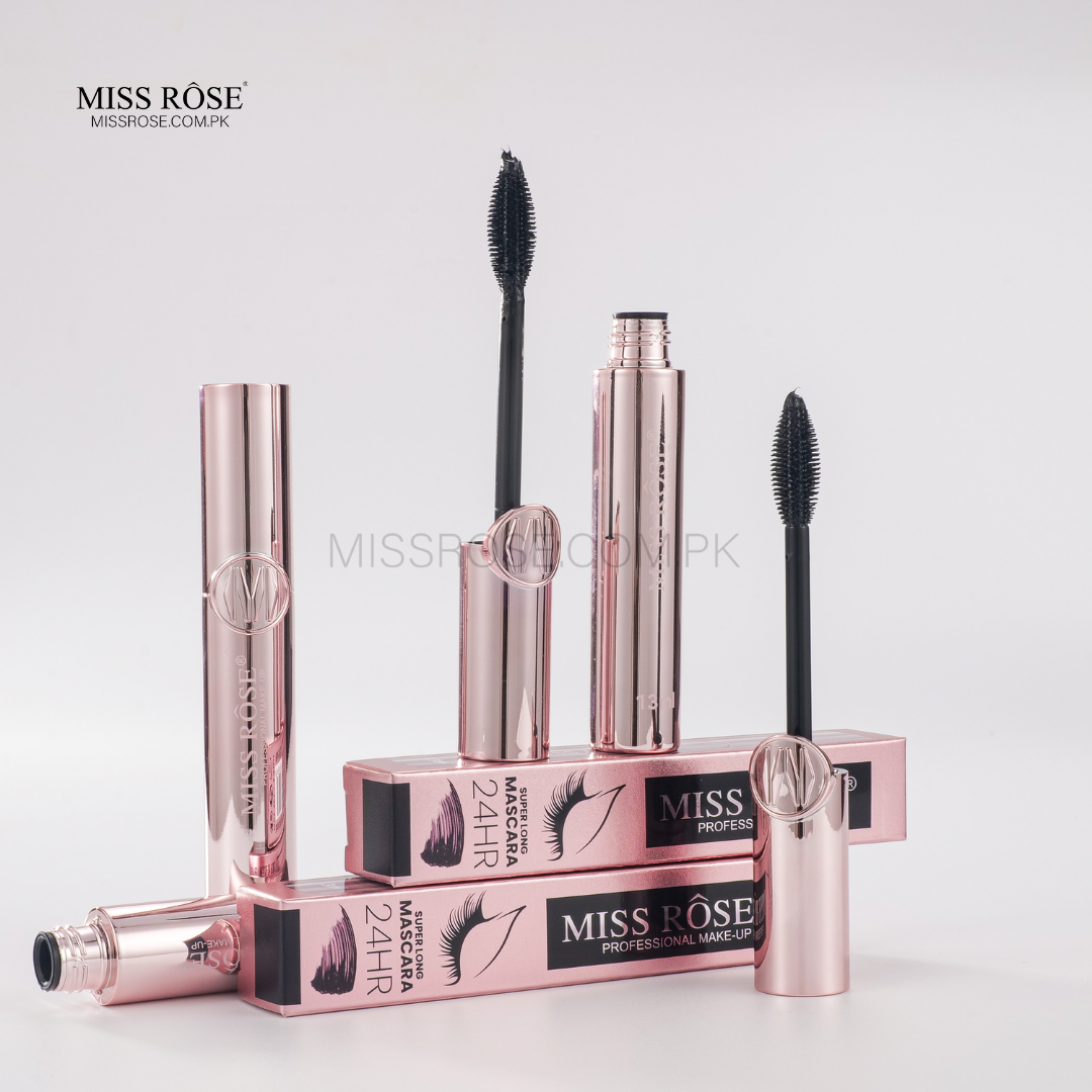 Miss Rose Super Long 24H Mascara | Miss Rose Com Pk | Official Store In Pakistan | 100% Authentic Makeup Products