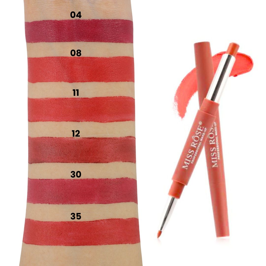 Miss Rose Lipsticks Plus Liner | Miss Rose Com Pk | Official Store In Pakistan | 100% Authentic Makeup Products