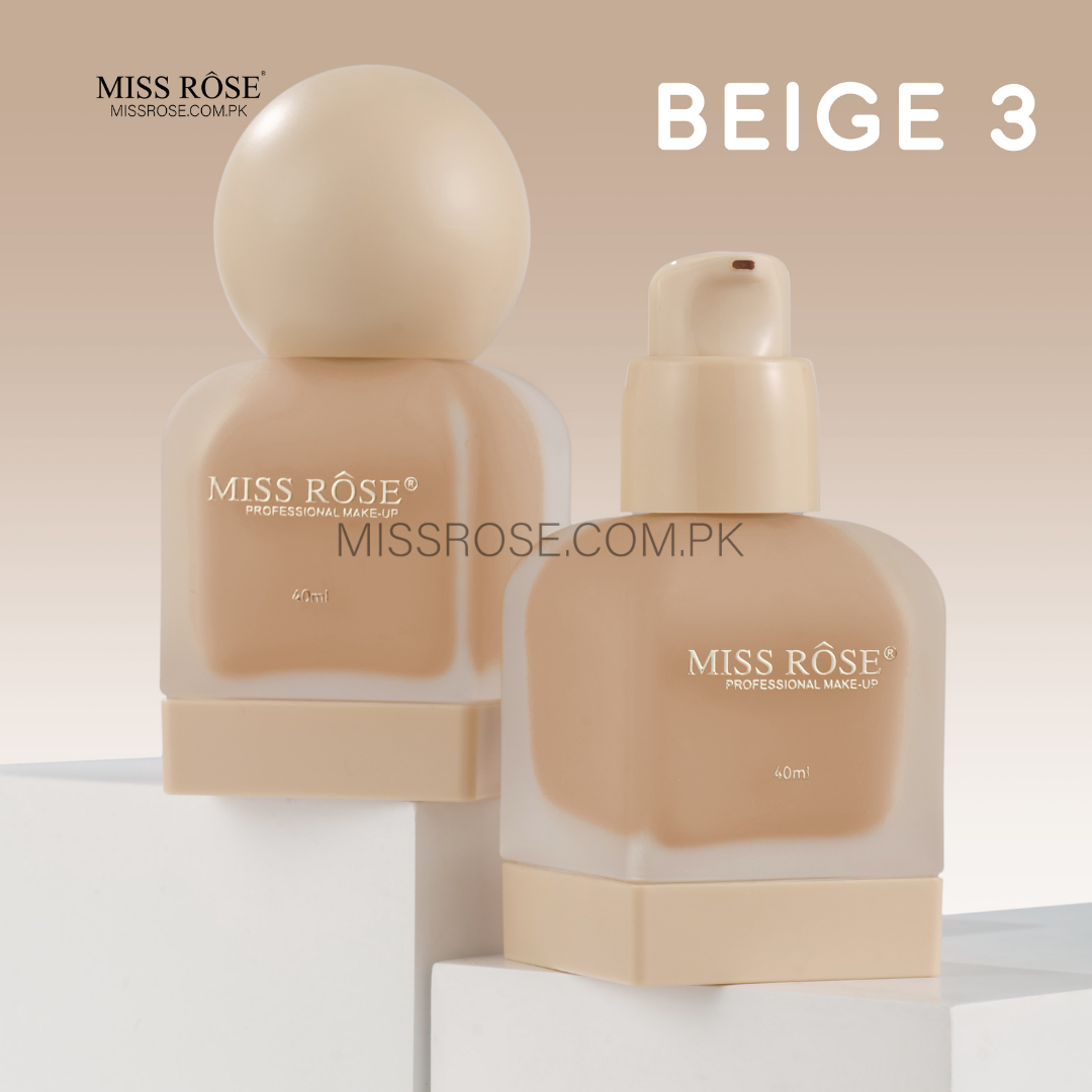 Miss Rose Perfect Fitting Skin Silky Foundation | Miss Rose Com Pk | Official Store In Pakistan | 100% Authentic Makeup Products