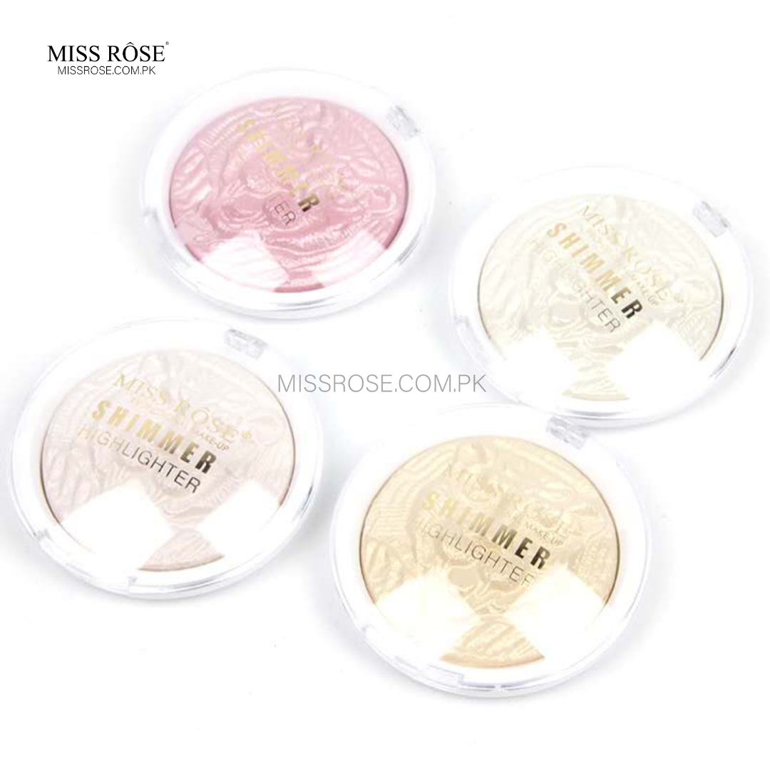 Miss Rose 3D Shimmer Highlighter | Miss Rose Com Pk | Official Store In Pakistan | 100% Authentic Makeup Products