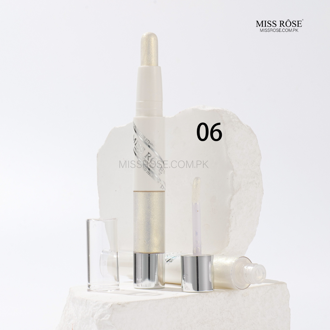 Miss Rose 2 in 1 Stick Liquid Highlighter | Miss Rose Com Pk | Official Store In Pakistan | 100% Authentic Makeup Products