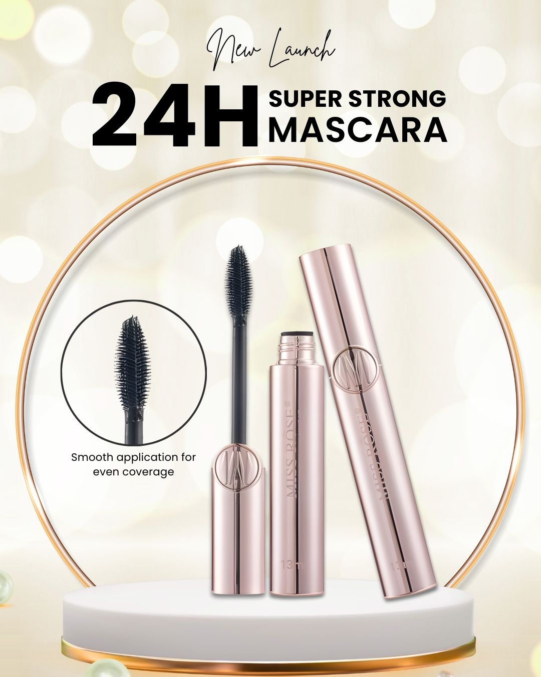 Miss Rose Super Long 24H Mascara | Miss Rose Com Pk | Official Store In Pakistan | 100% Authentic Makeup Products