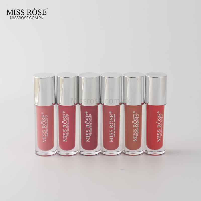 Miss Rose Glossy Gloss Lip Comfort - Miss Rose Com Pk