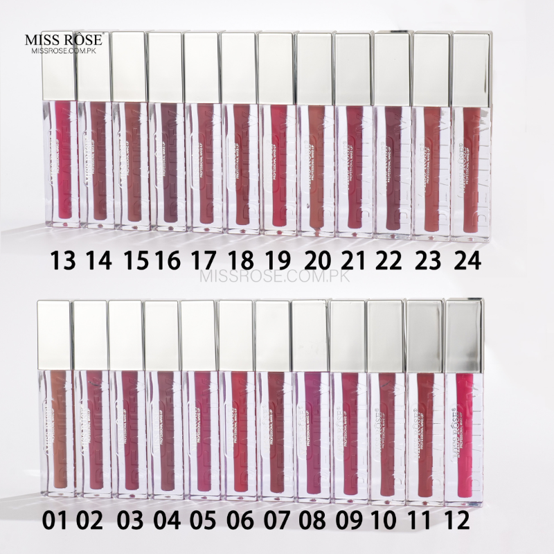 Miss Rose Beauty Bloom Lip Gloss - Miss Rose Com Pk