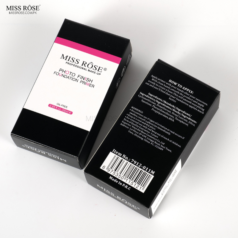 Miss Rose Photo Finish Face Primer - Miss Rose Com Pk