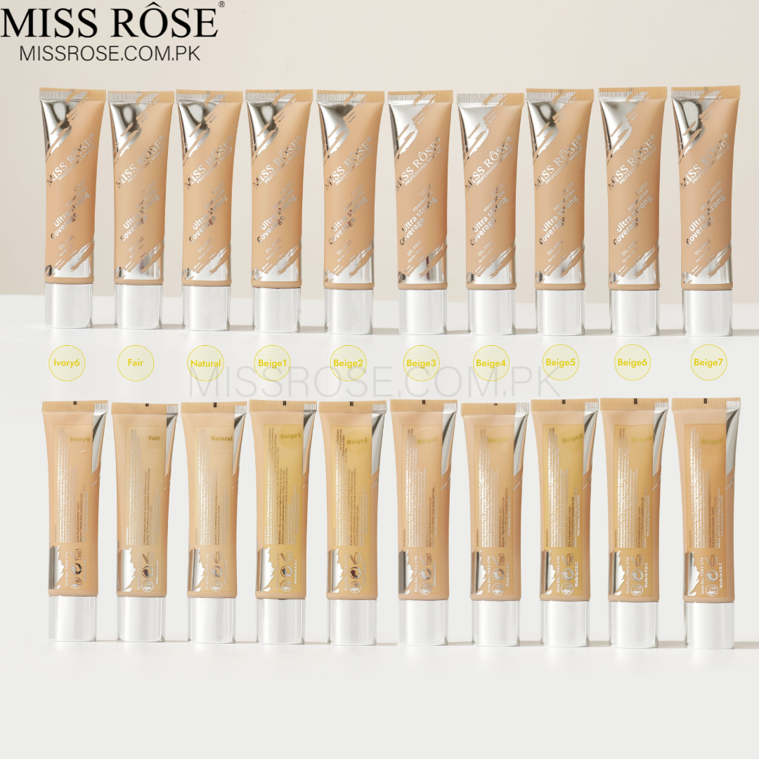 Miss RoseCom Pk - Ultra Strong Coverage Liquid Foundation