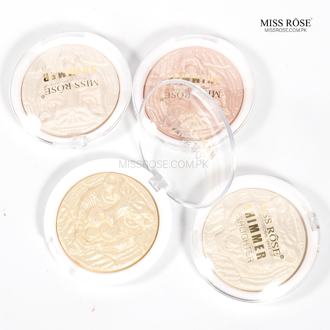 Miss Rose 3D Shimmer Highlighter | Miss Rose Com Pk | Official Store In Pakistan | 100% Authentic Makeup Products