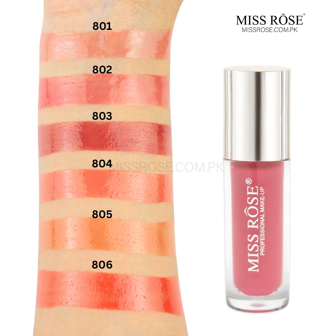 Miss Rose Glossy Gloss Lip Comfort | Miss Rose Com Pk | Official Store In Pakistan | 100% Authentic Makeup Products
