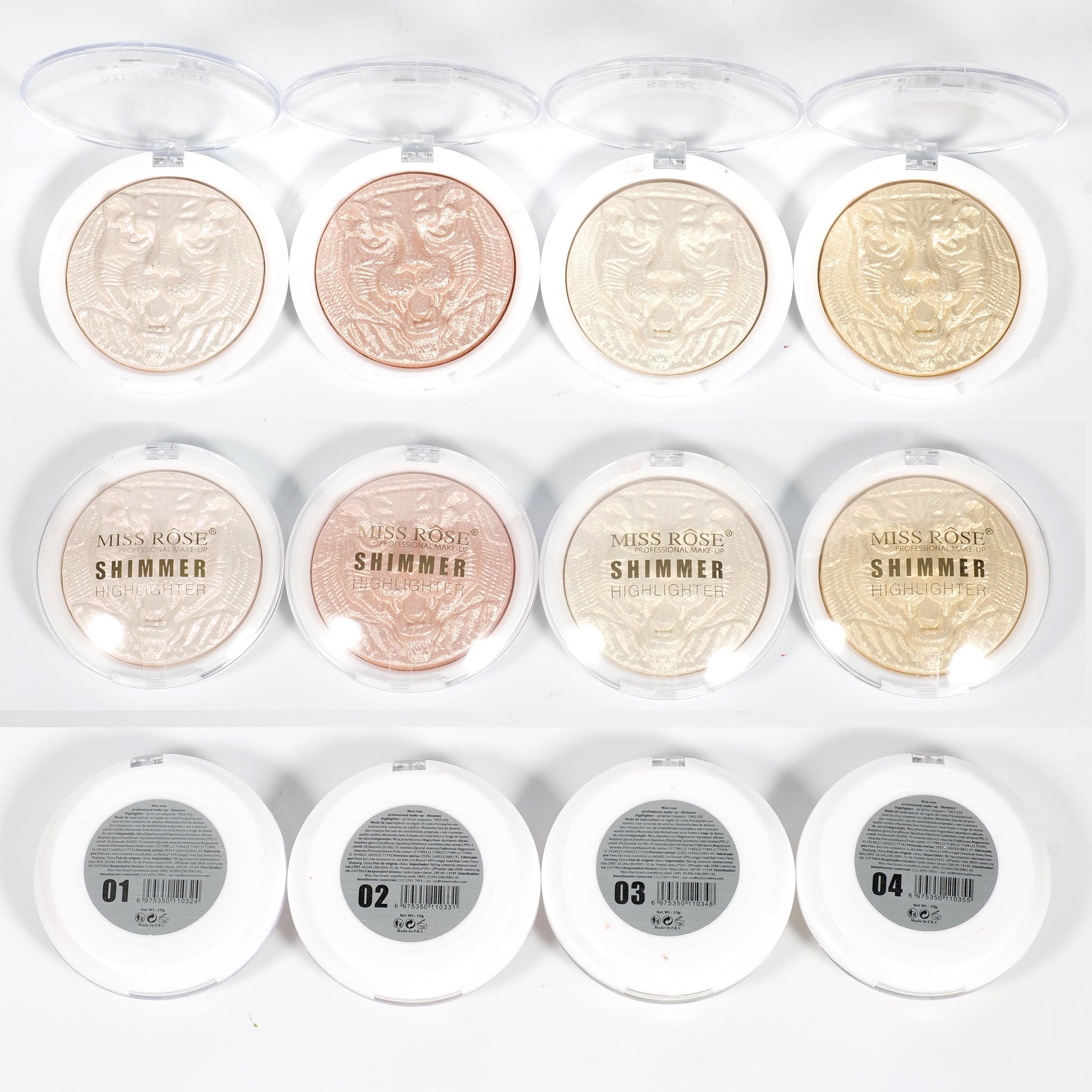 Miss Rose 3D Shimmer Highlighter | Miss Rose Com Pk | Official Store In Pakistan | 100% Authentic Makeup Products
